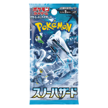 Pokemon Snow Hazard Japanese Booster Pack