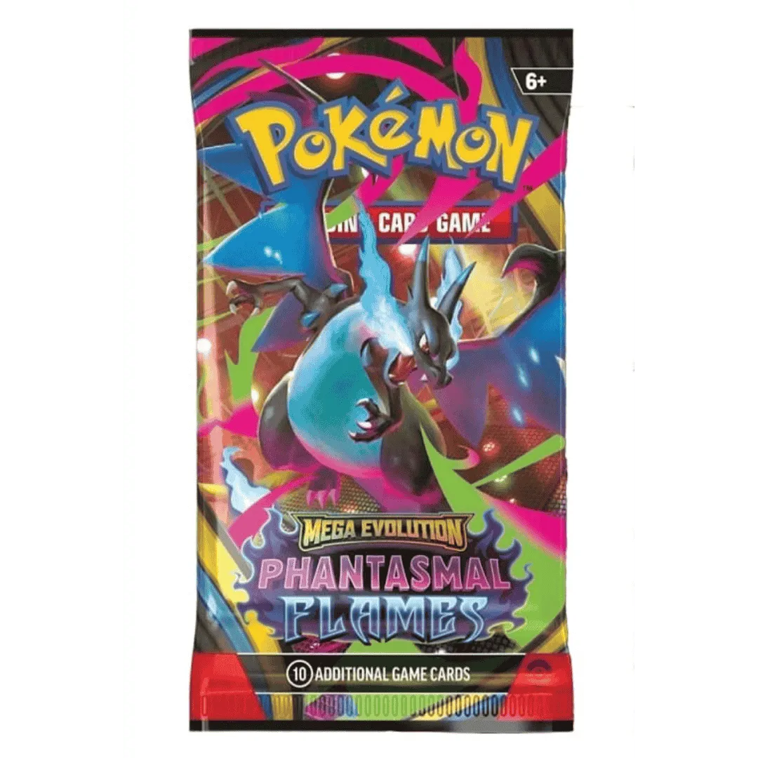 Pokemon TCG: Mega Evolution ME2 Phantasmal Flames Booster Pack - Single Pack