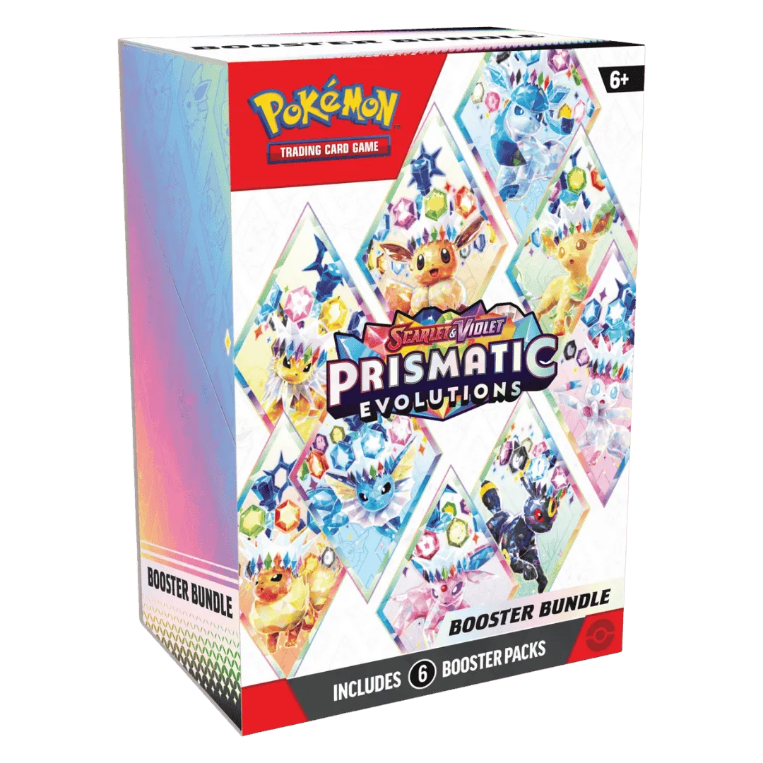 Pokemon TCG: Scarlet & Violet Prismatic Evolutions Booster Bundle