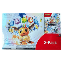 Pokemon TCG: Scarlet & Violet Prismatic Evolutions Elite Trainer Box & Booster Bundle - 2 Pack