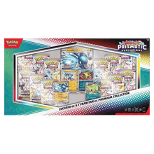 Pokemon TCG: Scarlet & Violet Prismatic Evolutions Lucario ex & Tyranitar ex Premium Collection