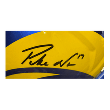 Puka Nacua Los Angeles Rams Autographed Full Size Speed Replica Helmet - Fanatics COA