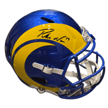 Puka Nacua Los Angeles Rams Autographed Full Size Speed Replica Helmet - Fanatics COA