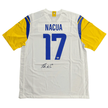 Puka Nacua Los Angeles Rams White Nike Autographed Jersey - Fanatics COA