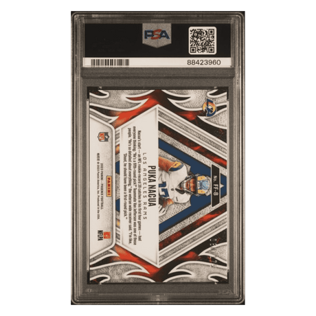 Puka Nacua PSA 10 2023 Panini Phoenix Fire Forged Pink d/ #175 Card #FF8