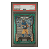 Puka Nacua PSA 10 2023 Panini Prizm Green Wave Rookie RC Card #357