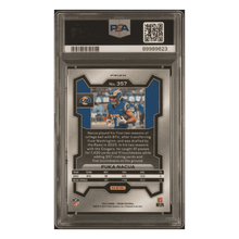 Puka Nacua PSA 10 2023 Panini Prizm Green Wave Rookie RC Card #357