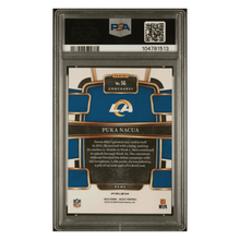Puka Nacua PSA 9 2023 Panini Select Red Prizm Rookie RC #d/ 99 Card #56