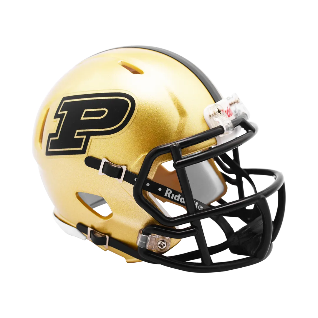 Purdue Boilermakers Speed Riddell Mini Football Helmet
