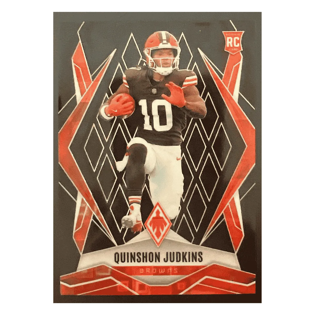 Quinshon Judkins 2025 Panini Phoenix Rookie RC Case Hit #1/ 1 Card #191