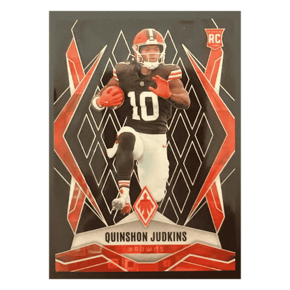 Quinshon Judkins 2025 Panini Phoenix Rookie RC Case Hit #1/ 1 Card #191
