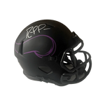 
Randy Moss Minnesota Vikings Autographed Eclipse Mini Speed Helmet - Beckett COA — Front