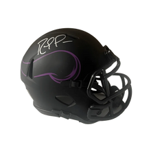 Randy Moss Minnesota Vikings Autographed Eclipse Mini Speed Helmet - Beckett COA