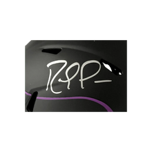 Randy Moss Minnesota Vikings Autographed Eclipse Mini Speed Helmet - Beckett COA