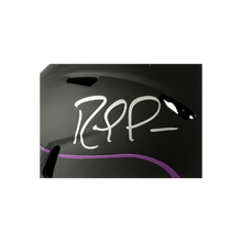 Randy Moss Minnesota Vikings Autographed Eclipse Mini Speed Helmet - Beckett COA