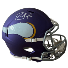 Randy Moss Minnesota Vikings Autographed F/S Tribute Speed Rep Helmet - Beckett COA