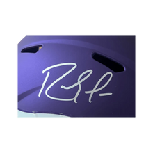 Randy Moss Minnesota Vikings Autographed F/S Tribute Speed Rep Helmet - Beckett COA