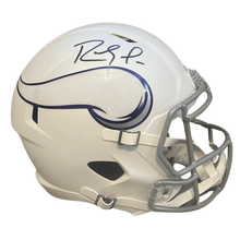Randy Moss Minnesota Vikings Autographed Full Size Alt White Speed Replica Helmet - Beckett COA