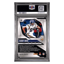 Randy Moss PSA 9 2024 Panini Prizm No Huddle Red Card #192