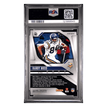 Randy Moss PSA 9 2024 Panini Prizm No Huddle Red Card #192