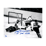 Red Berenson St Louis Blues Autographed 11x14 Photo w/ "1st Goal" Inscription #D - Fan Cave COA