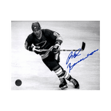 Red Berenson St Louis Blues Autographed B&W Skating 8x10 Photo - Fan Cave COA