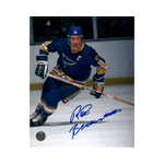 
Red Berenson St Louis Blues Autographed 8x10 Color Skating Photo - Fan Cave COA — Front
