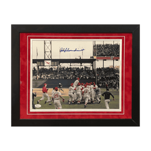 Red Schoendienst St Louis Cardinals Autographed Framed 11x14 Photo - JSA COA