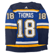 Robert Thomas St Louis Blues Autographed Adidas Home Jersey - Fan Cave COA