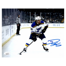 Robert Thomas St Louis Blues Autographed Away Uniform Photo - JSA COA