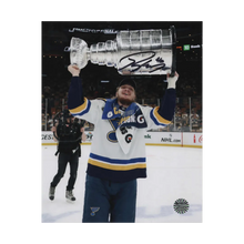 Robert Thomas St Louis Blues Autographed Stanley Cup Photo: Black Signature - Fan Cave COA