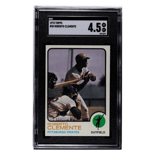 Roberto Clemente SGC 4.5 1973 Topps Card #50