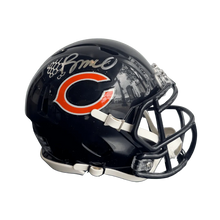 Rome Odunze Chicago Bears Autographed Mini Speed Helmet - Fanatics COA