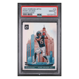 Rome Odunze PSA 10 2024 Panini Donruss Optic Downtown! Rookie RC Card #15