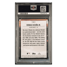 Ronald Acuna Jr PSA 10 2022 Topps Home Field Advantage Card #HA2