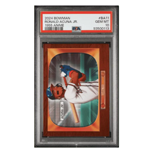 Ronald Acuna Jr PSA 10 2024 Topps Bowman 1955 Bowman Anime Card #BA11