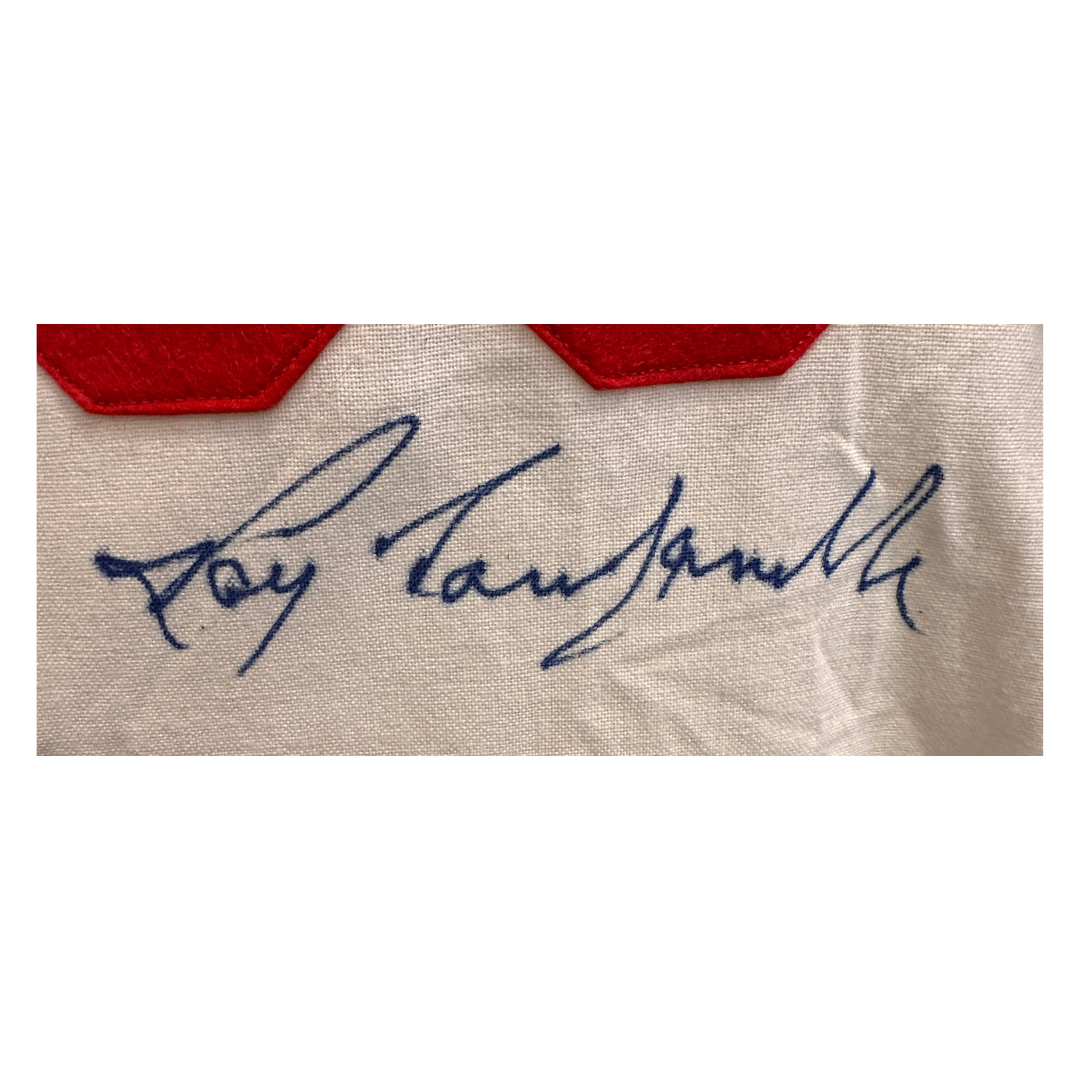 Roy Campanella Los Angeles Dodgers Autographed Cooperstown Collection Stat Jersey - JSA LOA