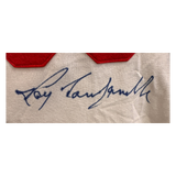 Roy Campanella Brooklyn Dodgers Autographed Cooperstown Collection Stat Jersey - JSA LOA