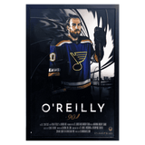 Ryan O'Reilly Framed St Louis Blues Autographed Movie Poster 26x38 - NO COA - RAFFLE