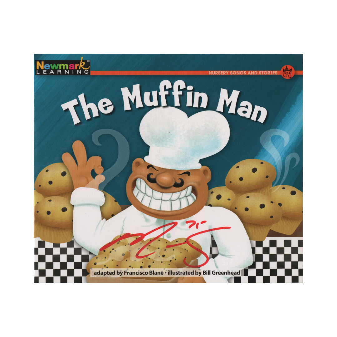 Ryan Reaves Vegas Golden Knights Autographed Muffin Man Book - JSA COA