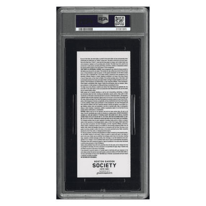 Ryan O'Reilly PSA 8 2019 Stanley Cup Final Games 7 St Louis Blues 1st Cup/MVP Ticket