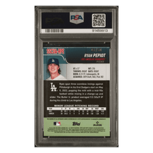 Ryan Pepiot PSA 10 2022 Stadium Club Chrome Auto Gold Refractor Card #RPE