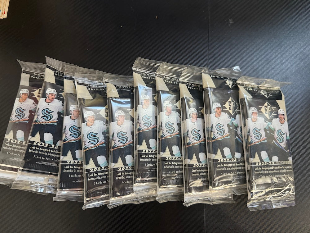 HANGER PACK BREAK - 2022-2023 SP AUTHENTIC - FOUR DIVISION BREAK!