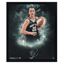 Sabrina Ionescu New York Liberty Autographed Framed 20x24 Photo - Fanatics COA
