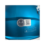 Sam LaPorta Detroit Lions Autographed 2023 Alternate Mini Speed Helmet - Beckett COA
