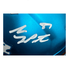 Sam LaPorta Detroit Lions Autographed 2023 Alternate Mini Speed Helmet - Beckett COA