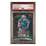 Sam LaPorta PSA 10 2023 Panini Spectra Rookie Aura - Meta #d/25 Card #RASL