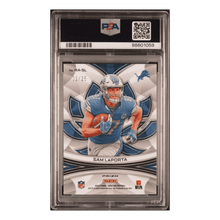 Sam LaPorta PSA 10 2023 Panini Spectra Rookie Aura - Meta #d/25 Card #RASL