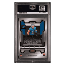 Sam LaPorta PSA 9 2023 Panini Prizm Autograph Pink Card #332