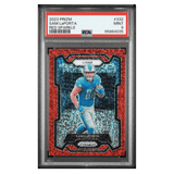 Sam LaPorta PSA 9 2023 Panini Prizm Red Sparkle Rookie RC Card #332